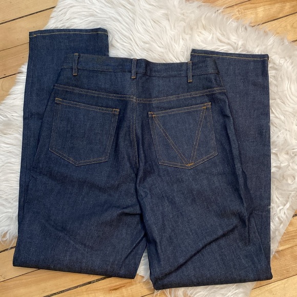 Vanessa Seward Victoire Dark Wash Jeans, Size 38/6 - Picture 12 of 17